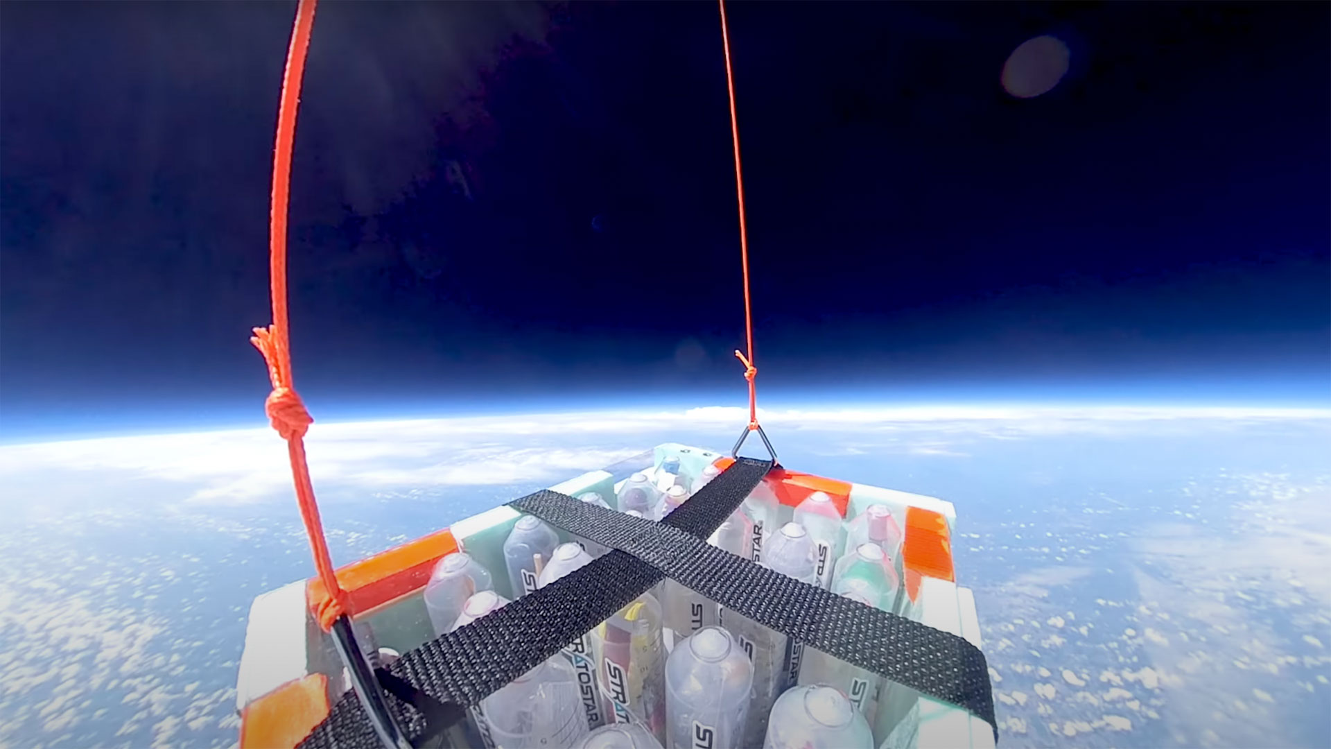 weather balloon experiments before balloon pops